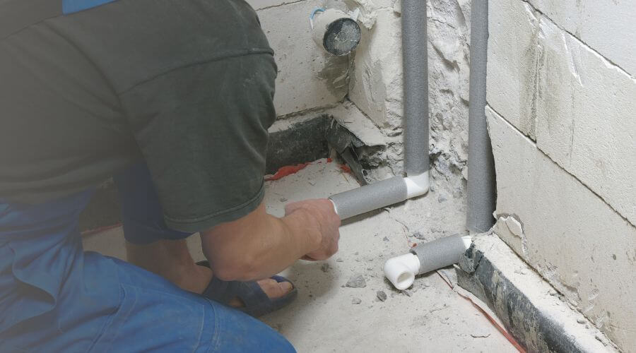 Expert burst pipe repair services in Alborn, MN